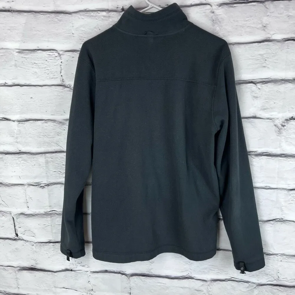 The North Face‎ Black Full Zip Fleece Jacket Men’s Medium Lightweight